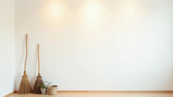 Optimiser l'accroche balai mural pour un rangement efficace