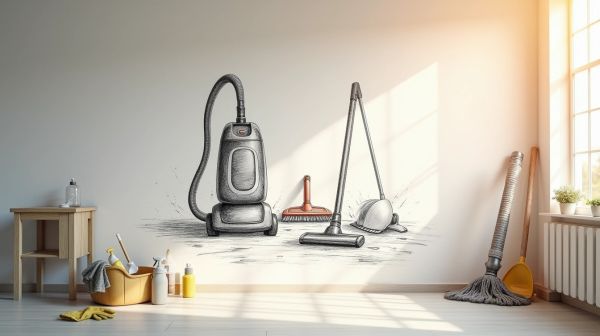Optimiser l'accroche balai mural pour un rangement efficace