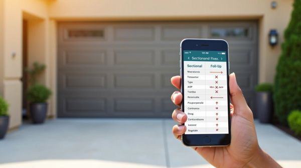 Porte de garage sectionnelle ou enroulable : le comparatif pour bien choisir