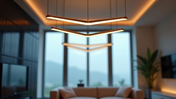 Suspensions pour éclairage qui transforment votre intérieur