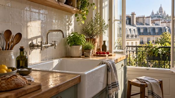 Top 5 raisons d'adopter un mitigeur mural dans la cuisine